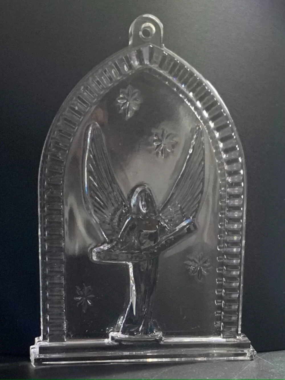 Waterford Crystal Christmas Ornament Nativity Angel 2008 #146654 Made in Ireland
